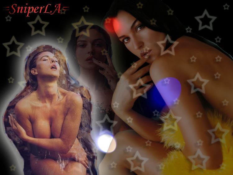 Fonds d'cran Clbrits Femme Monica Bellucci Monica Bellucci w stars By SniperLA