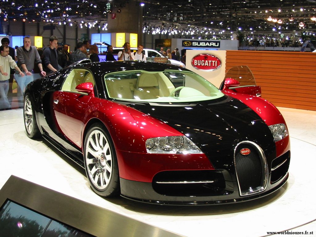 Fonds d'cran Voitures Bugatti Bugatti Veyron - Geneve 2002