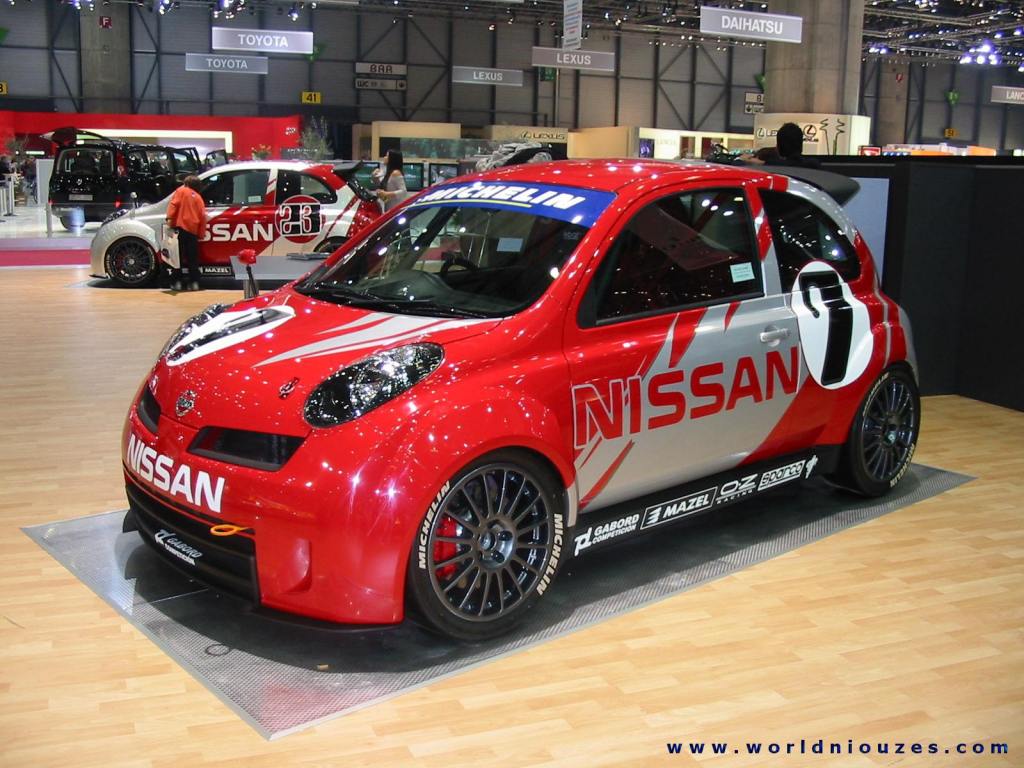 Wallpapers Cars Nissan Nissan Micra Cup - Geneve 2003