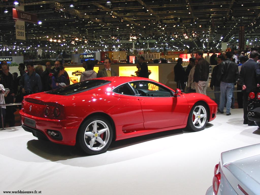 Wallpapers Cars Ferrari Ferrari 360 Modena - geneve 2002