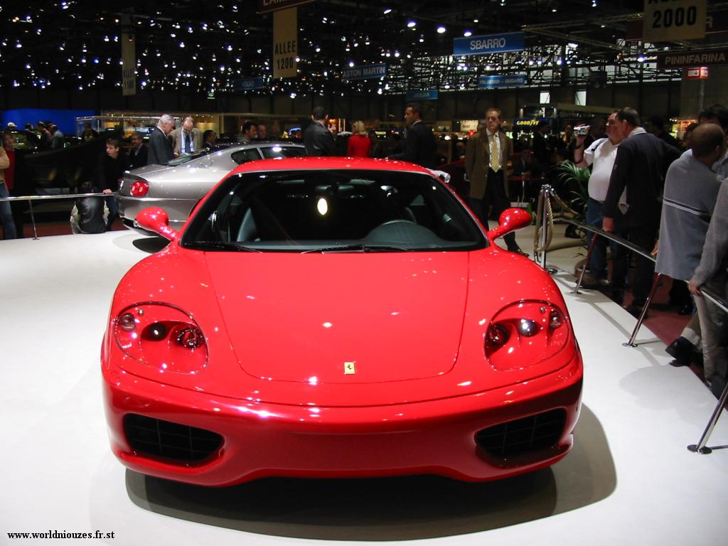 Wallpapers Cars Ferrari Ferrari 360 Modena - geneve 2002