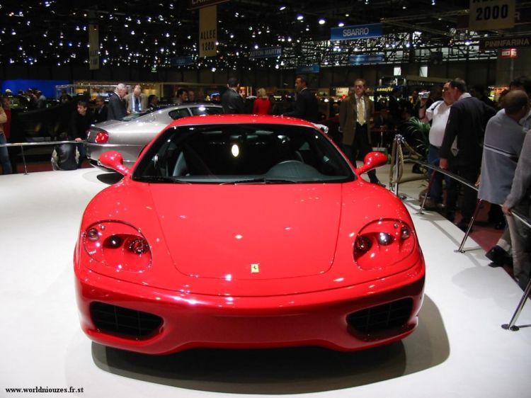 Wallpapers Cars Ferrari Ferrari 360 Modena - geneve 2002