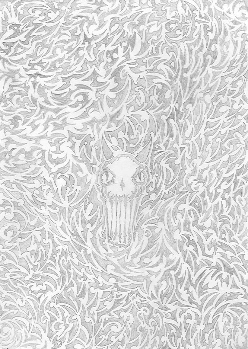 Wallpapers Art - Pencil Abstract tribal de ouf