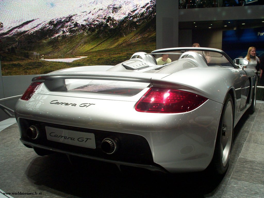 Wallpapers Cars Porsche Porsche Carrera GT - Geneve 2001