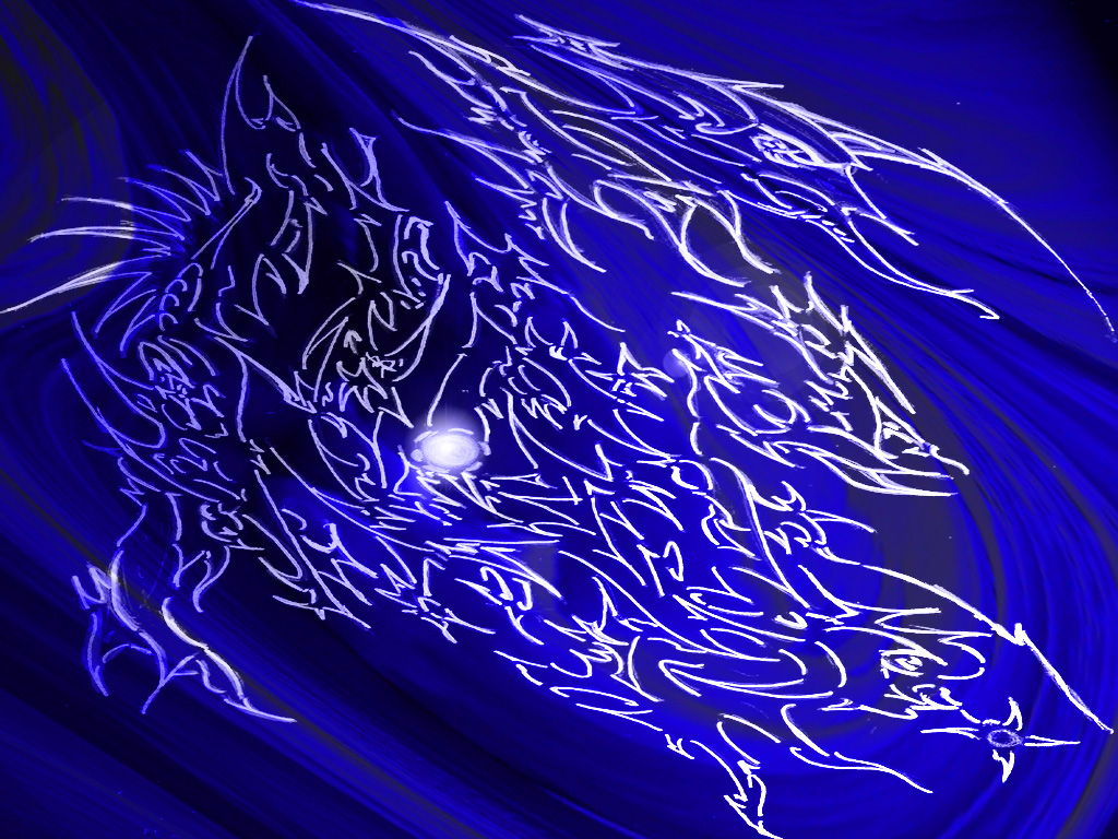 Wallpapers Digital Art Style Tribal Vision of night..