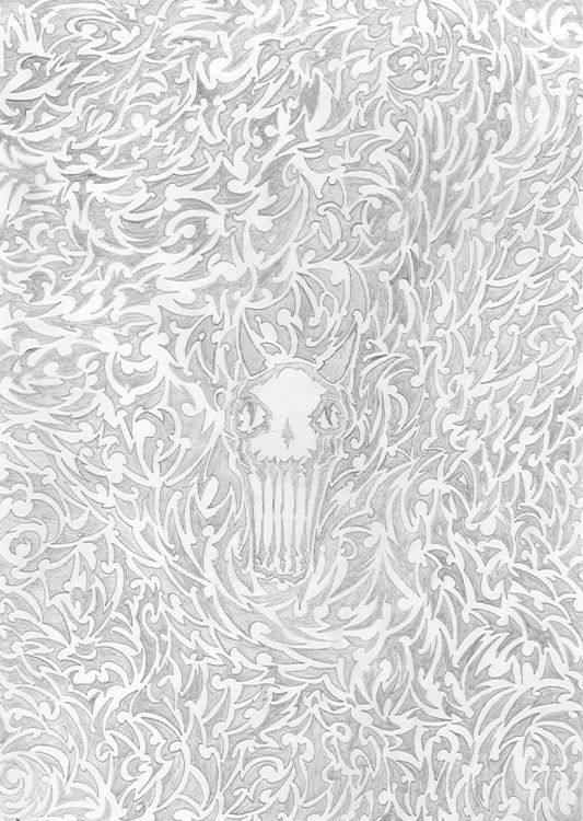 Wallpapers Art - Pencil Abstract tribal de ouf