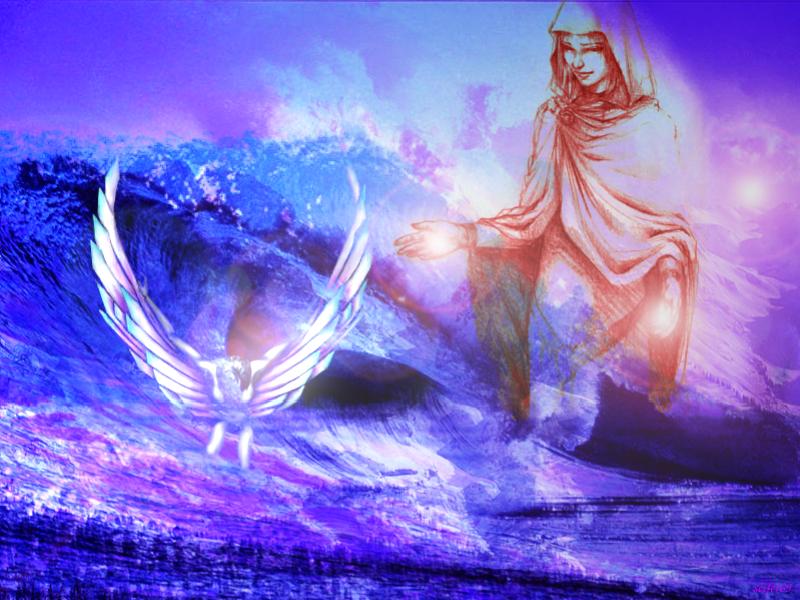 Wallpapers Fantasy and Science Fiction Angels Resurection d'un ange