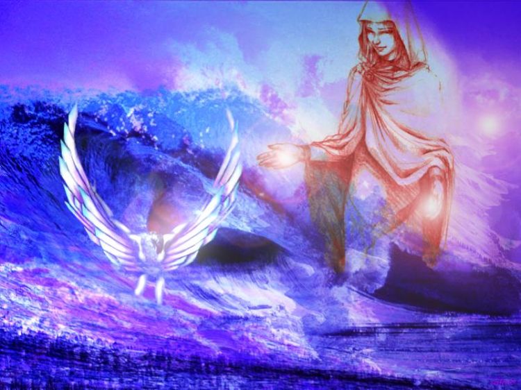 Wallpapers Fantasy and Science Fiction Angels Resurection d'un ange