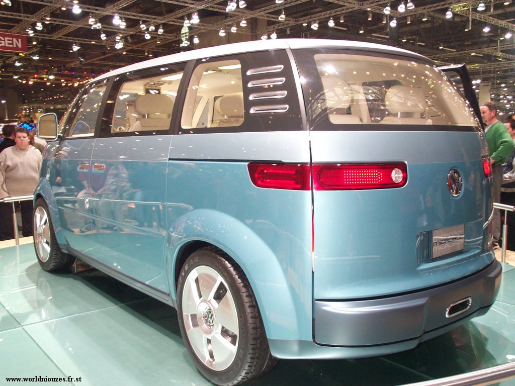 Wallpapers Cars Volkswagen Volkswagen Microbus - Geneve 2001