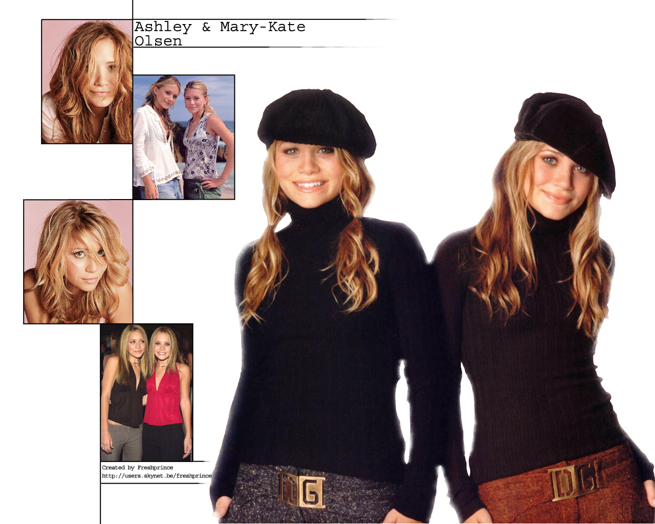 Wallpapers Celebrities Women Jumelles Olsen Ashley et Mary-Kate