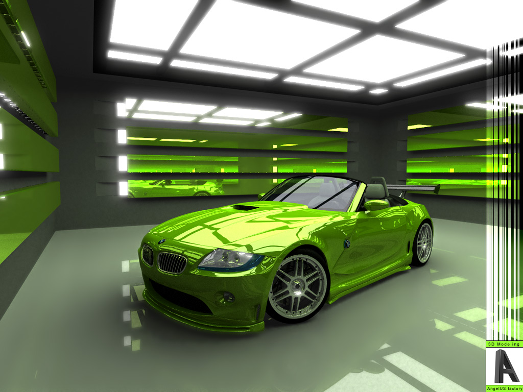 Fonds d'cran Art - Numrique 3D - Divers :: BMW Z4 ::