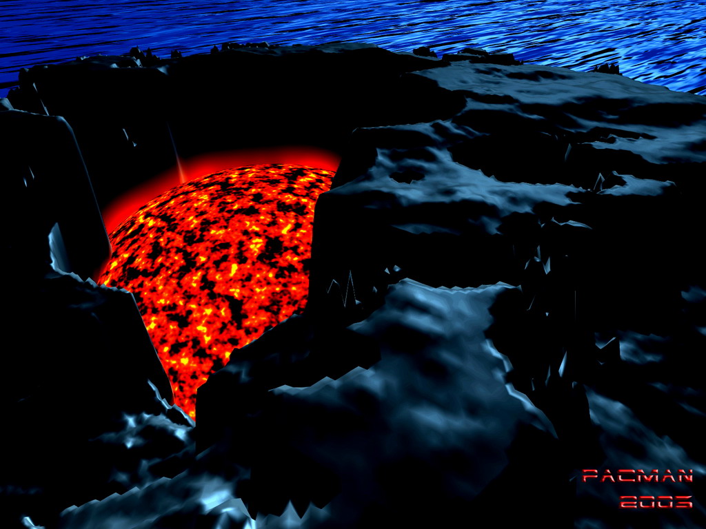 Fonds d'cran Art - Numrique 3D - Divers pacman 037