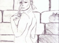 Fonds d'cran Erotic Art dessin au crayon