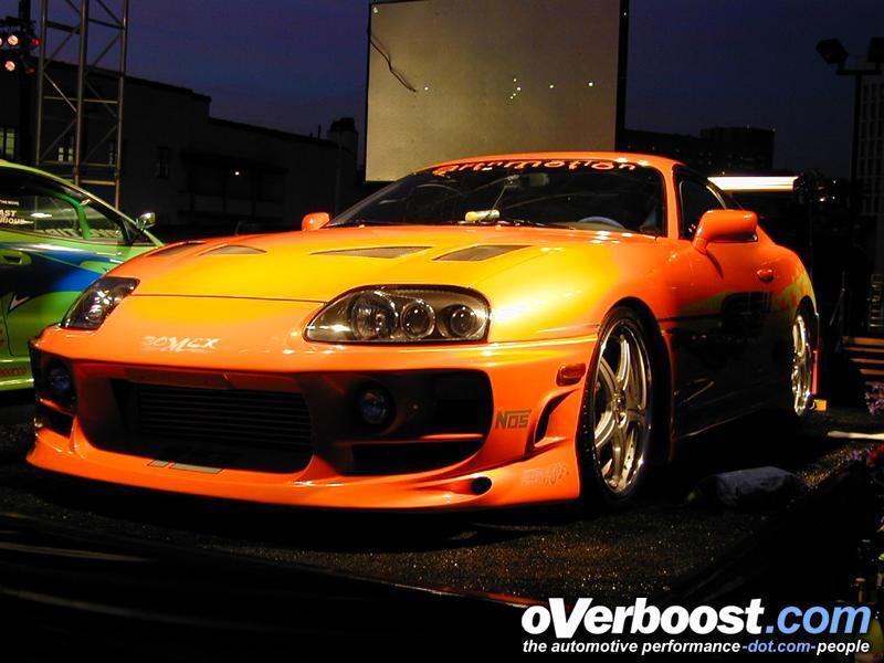 Fonds d'cran Cinma Fast and Furious toyota supra