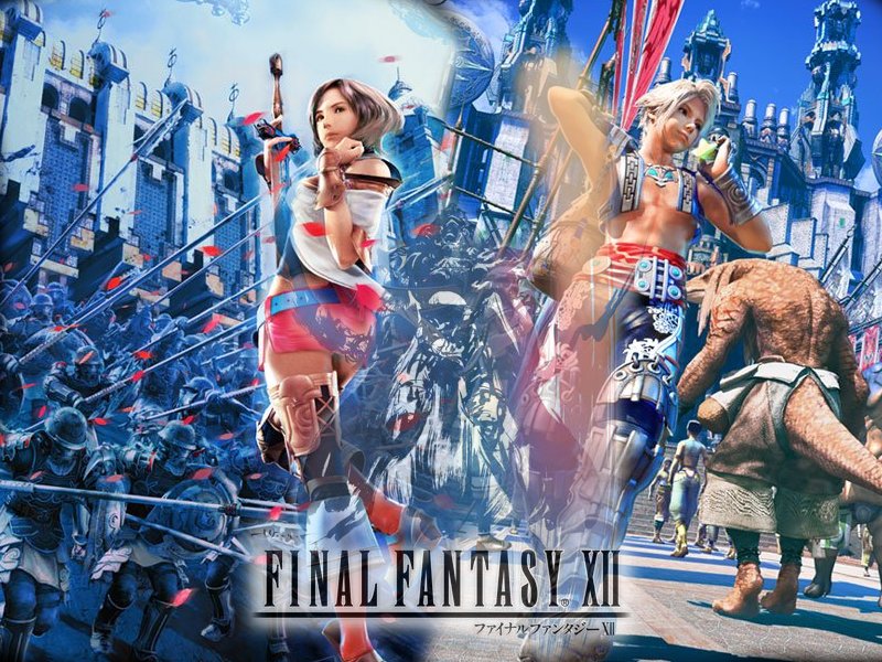 Fonds d'cran Jeux Vido Final Fantasy XII FFXII - Vaan & Ashe