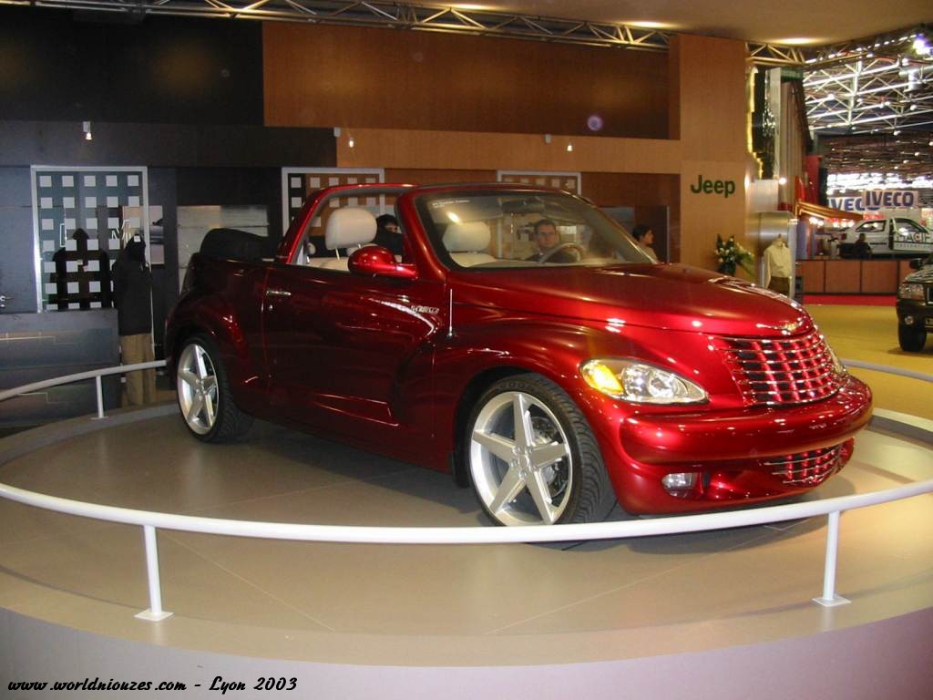 Wallpapers Cars Chrysler Chrysler PT Cruiser Cabriolet - Lyon 2003