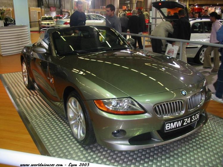 Wallpapers Cars BMW Bmw Z4 3.0 I - Salon de Lyon 2003