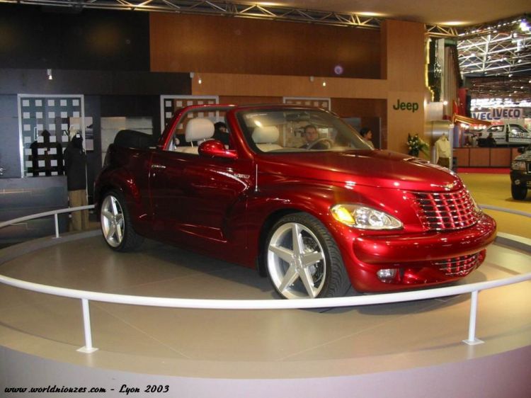 Wallpapers Cars Chrysler Chrysler PT Cruiser Cabriolet - Lyon 2003