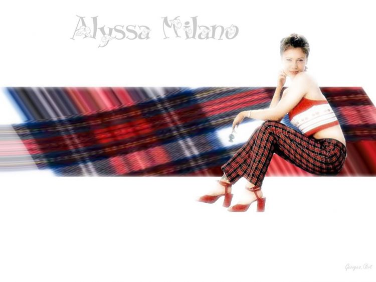 Fonds d'cran Clbrits Femme Alyssa Milano Alyssa Milano cosse