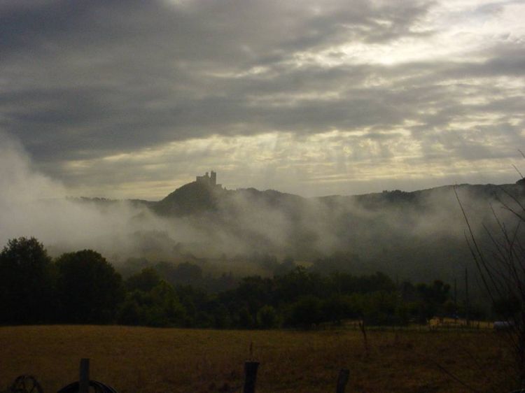 Wallpapers Constructions and architecture Cities - Towns Najac, Aveyron