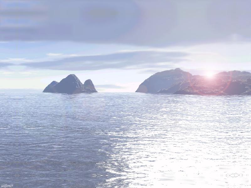 Wallpapers Digital Art 3D - Terragen calme et cerenit