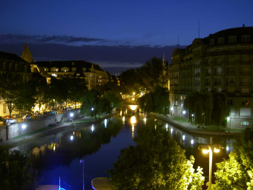 Wallpapers Trips : Europ France > Alsace Strasbourg by night