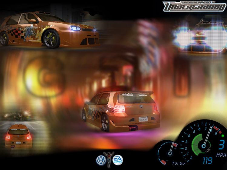 Fonds d'cran Jeux Vido Need For Speed Underground GOLF GTI