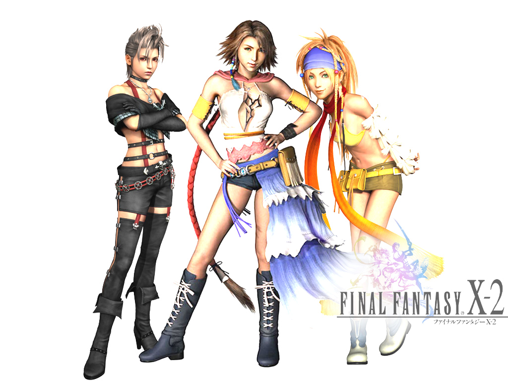 Wallpapers Video Games Final Fantasy X-2 squ.final fantasy X-2