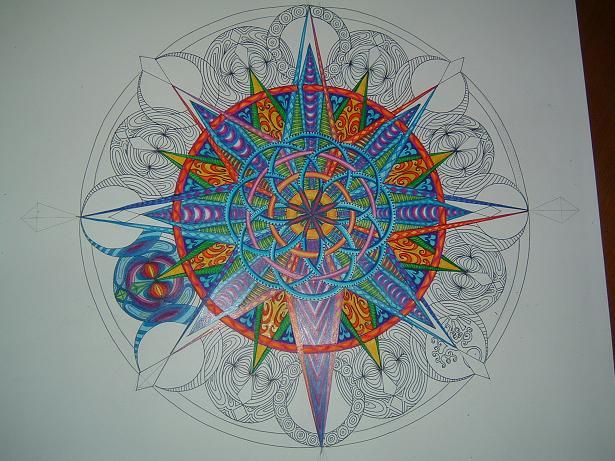 Fonds d'cran Art - Crayon Mandalas mandala