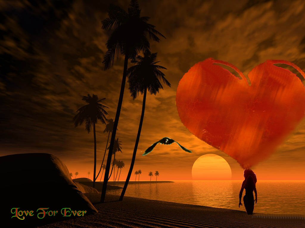 Wallpapers Digital Art Love - Friendship Love for ever