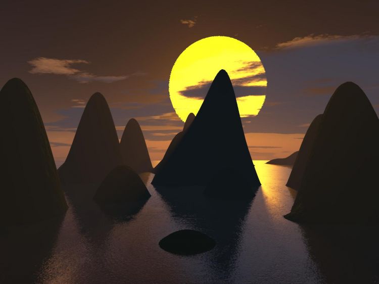 Wallpapers Digital Art 3D - Terragen Archipel