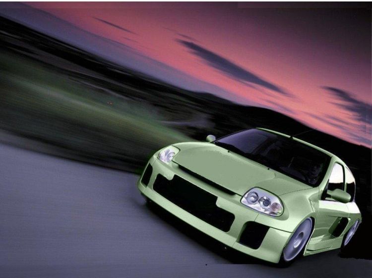 Wallpapers Cars Tuning clio