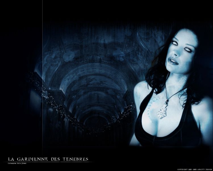 Fonds d'cran Clbrits Femme Catherine Zeta Jones la gardienne des tnbres