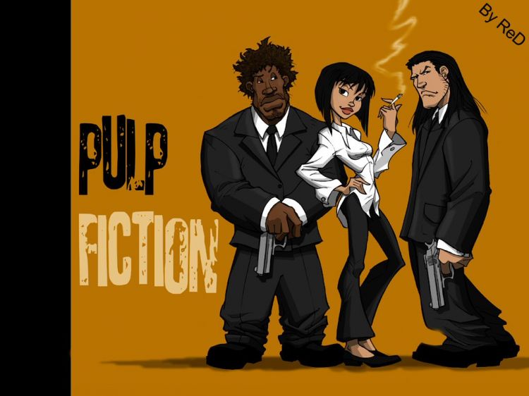 Fonds d'cran Cinma Pulp Fiction PulP Fiction manga