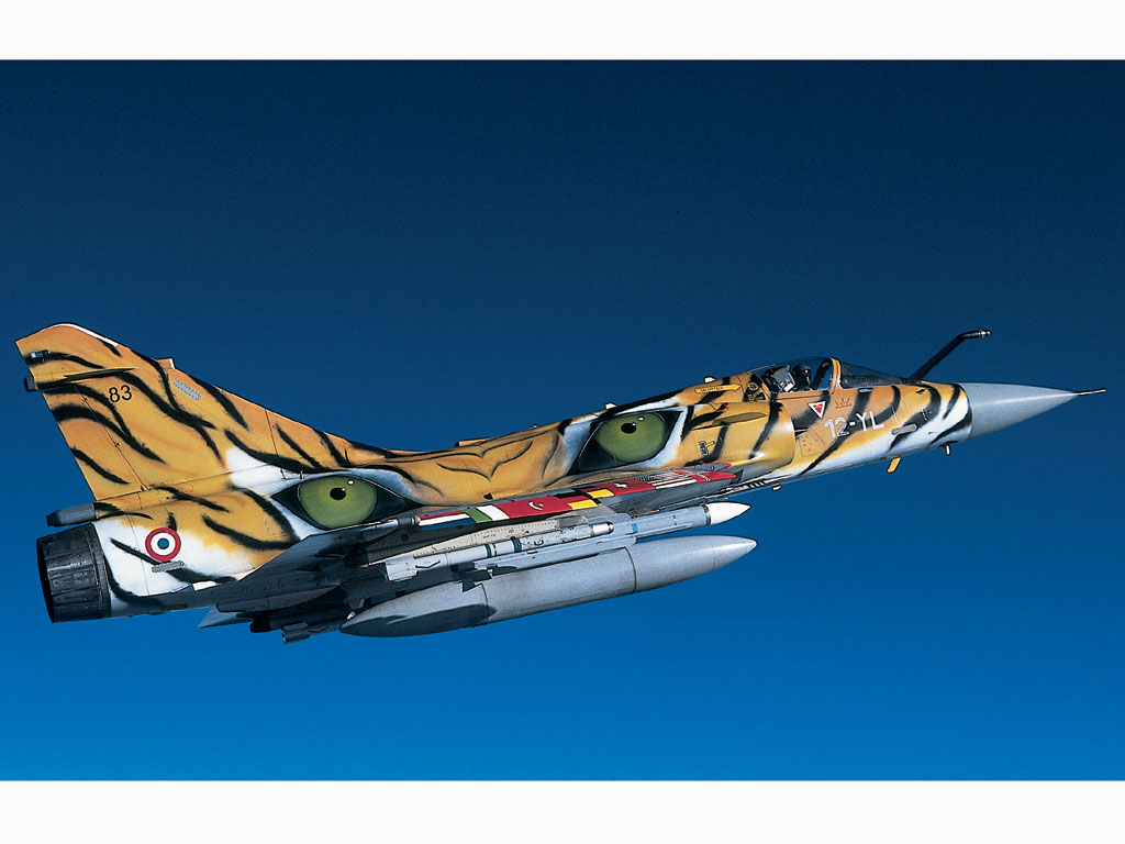 Fonds d'cran Avions Avions militaires mirage 2000 tiger