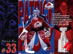 Wallpapers Sports - Leisures patrick roy 33 - le plus grand gardien qubcois