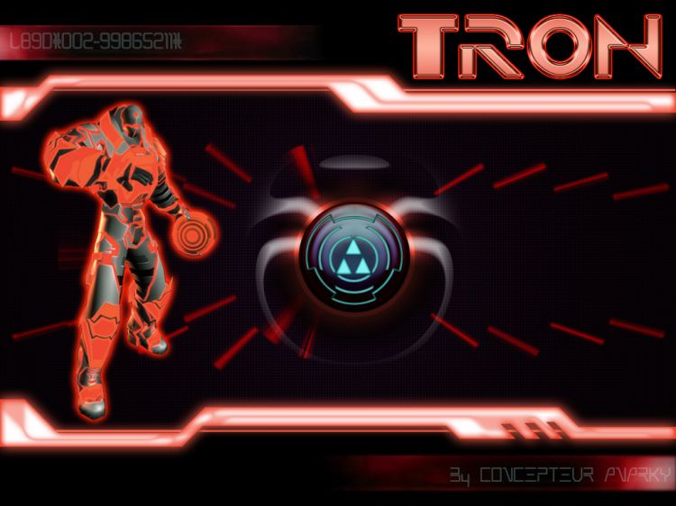 Fonds d'cran Jeux Vido Tron 2.0 TRON RED