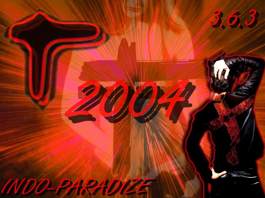 Wallpapers Music Indochine Paradize2004