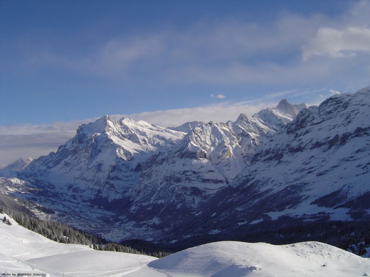 Fonds d'cran Nature Montagnes Grindelwald (Suisse)