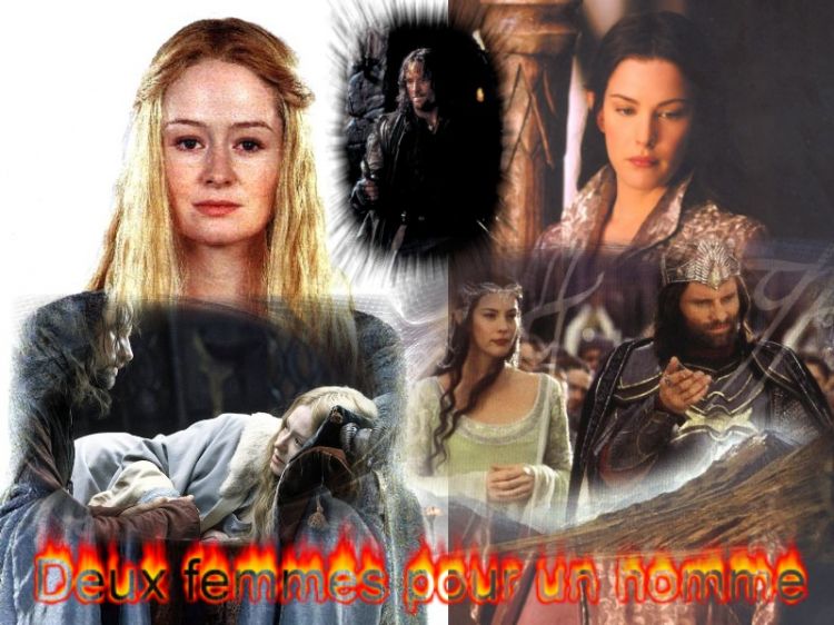 Wallpapers Movies The Lord of the Rings: The Return of the King Deux femmes pour un homme