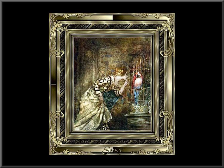 Wallpapers Digital Art Abstract Le perroquet