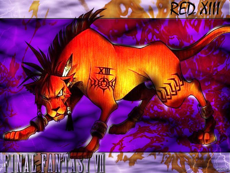 Fonds d'cran Jeux Vido Final Fantasy VII RED XIII