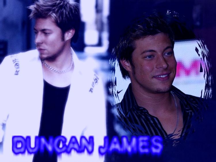 Fonds d'cran Clbrits Homme Duncan James duncan, blue