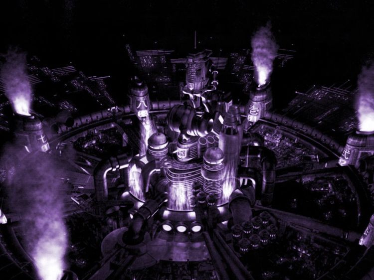 Fonds d'cran Jeux Vido Final Fantasy VII :: FFVII Midgar Night ::