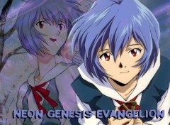 Fonds d'cran Dessins Anims NGE in blue