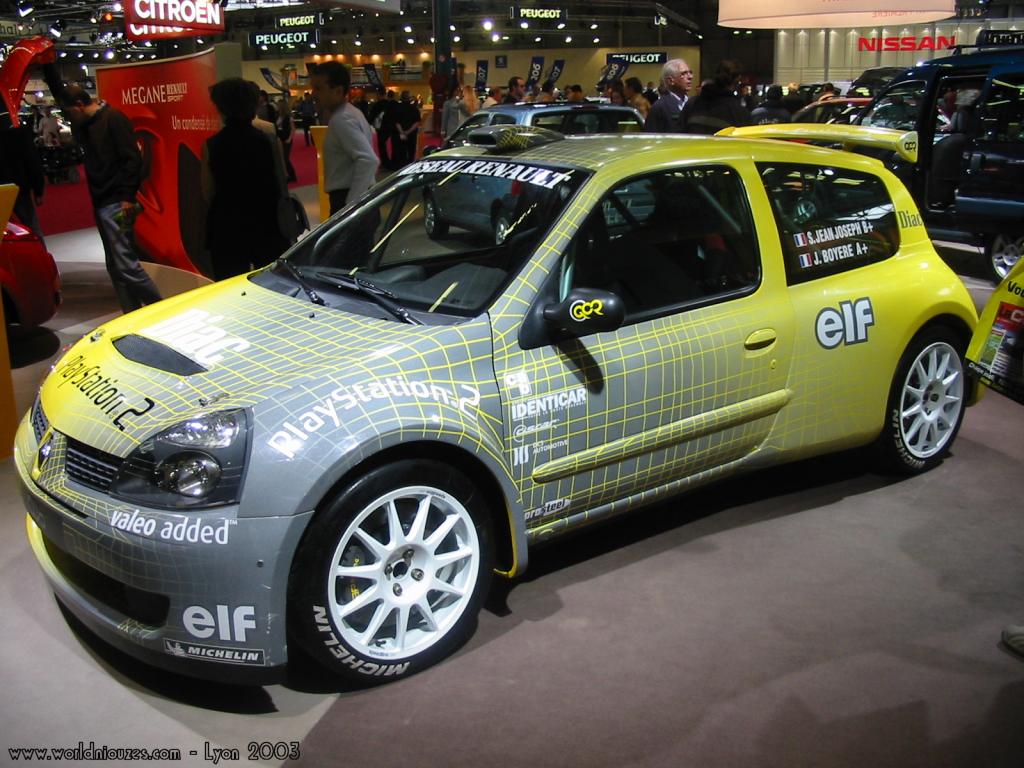 Fonds d'cran Voitures Renault Renault Clio Rallye Diac - Lyon 2003