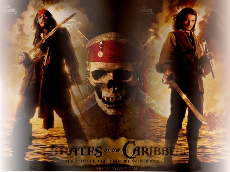 Wallpapers Movies Pirates of the Caribbean - The Curse Of The Black Pearl Bienvenue  bord du Black Pearl