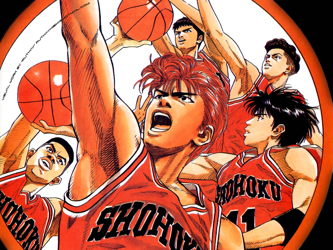 Fonds d'cran Manga Slam Dunk Ruthay Slam Dunk 03