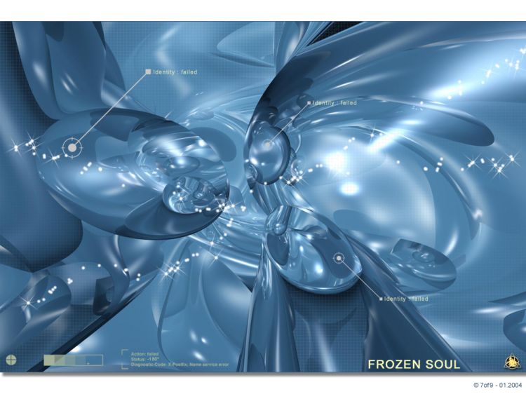 Wallpapers Digital Art 3D - Bryce Frozen Soul