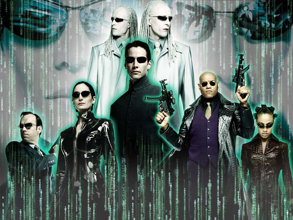 Fonds d'cran Cinma Matrix 2 Reloaded wise matrix